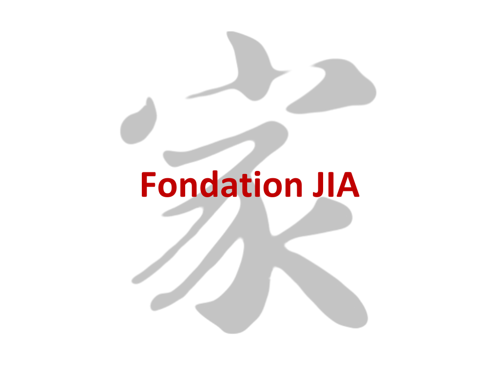 Fondation JIA